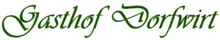 Logo von Gasthof Dorfwirt
